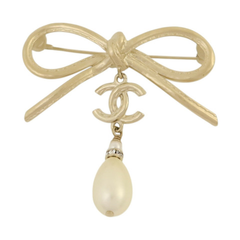 CHANEL 金屬/PVC Brooch胸針