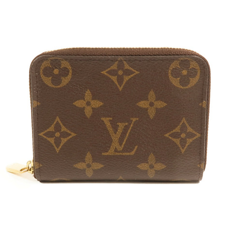 LOUIS VUITTON Monogram Zippy Coin Purse金扣零錢包