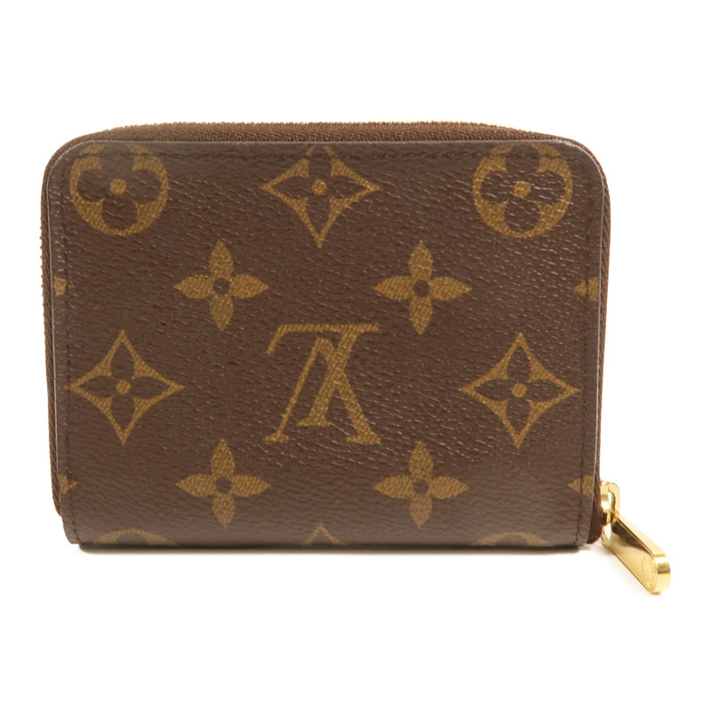 LOUIS VUITTON Monogram Zippy Coin Purse金扣零錢包-1