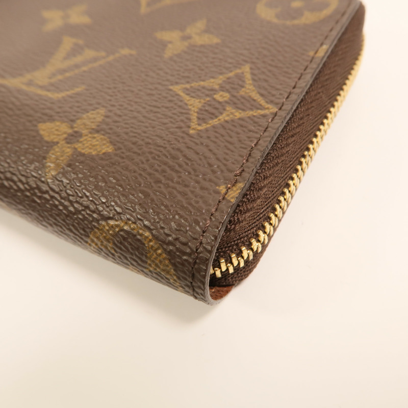 LOUIS VUITTON Monogram Zippy Coin Purse金扣零錢包-10
