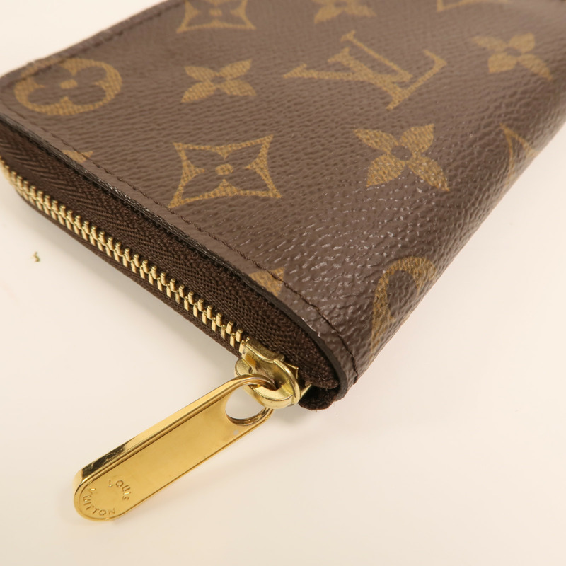 LOUIS VUITTON Monogram Zippy Coin Purse金扣零錢包-11