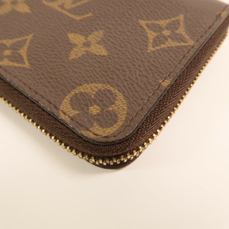 LOUIS VUITTON Monogram Zippy Coin Purse金扣零錢包-12