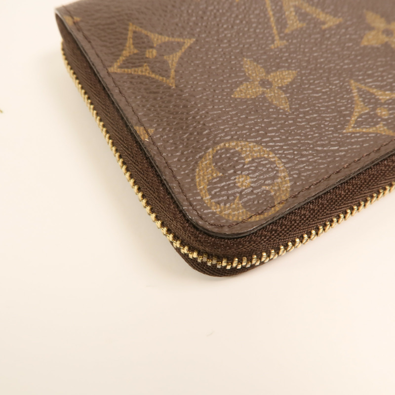 LOUIS VUITTON Monogram Zippy Coin Purse金扣零錢包-14