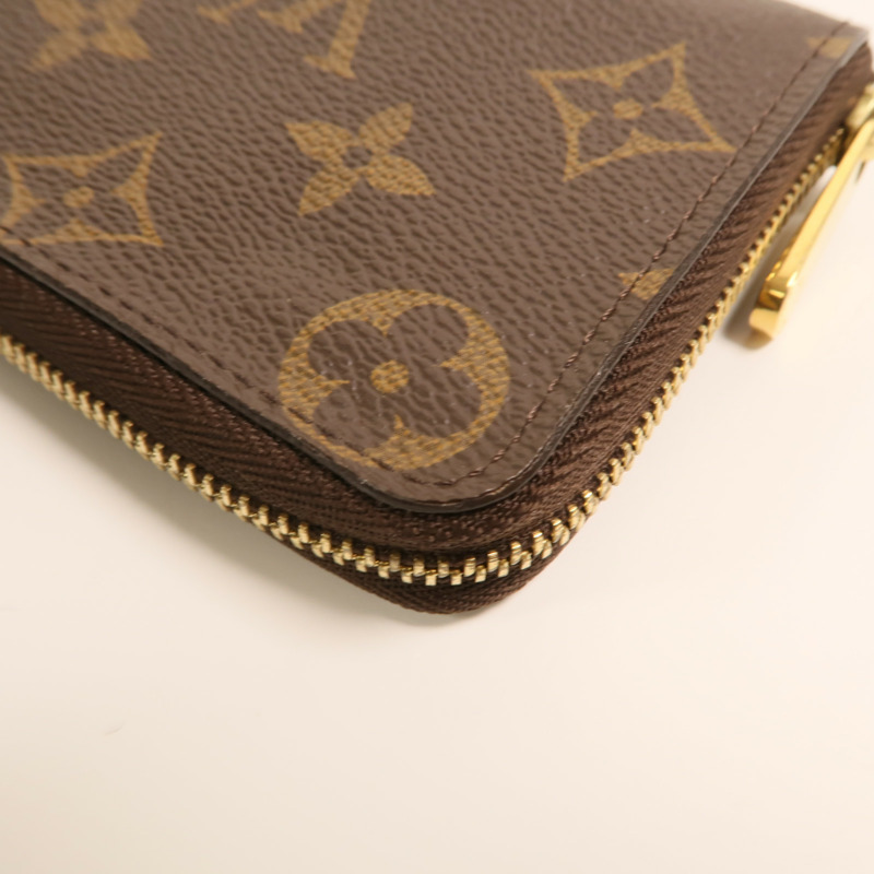 LOUIS VUITTON Monogram Zippy Coin Purse金扣零錢包-15