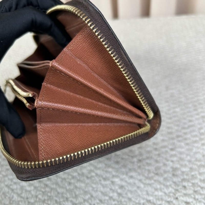 LV路易威登長款拉鍊錢包 經典老花 棕色內裡 卡位多 容量足 實用性強 日常百搭-3