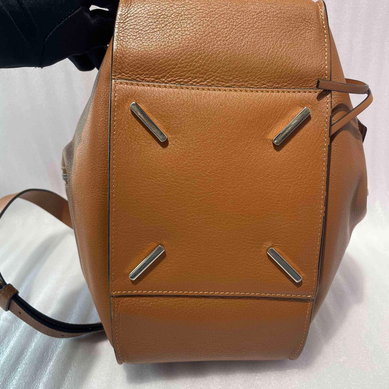 羅意威/LOEWE 棕色Hammock吊床包,底長:27 無附件-5