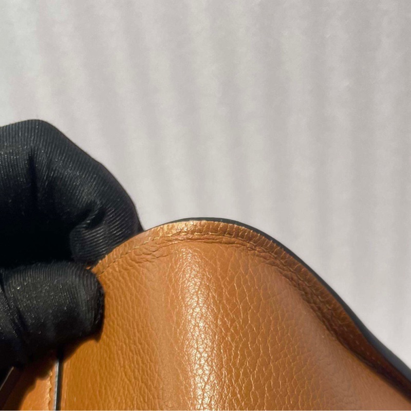 羅意威/LOEWE 棕色Hammock吊床包,底長:27 無附件-9