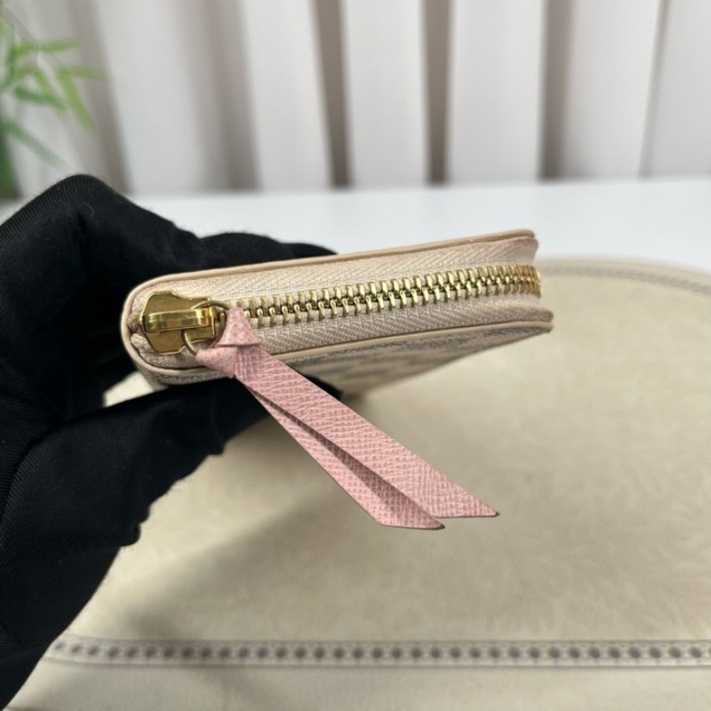 LV路易威登 白棋盤格拉鏈長款錢包 手拿包 經典款式 實用耐造-13