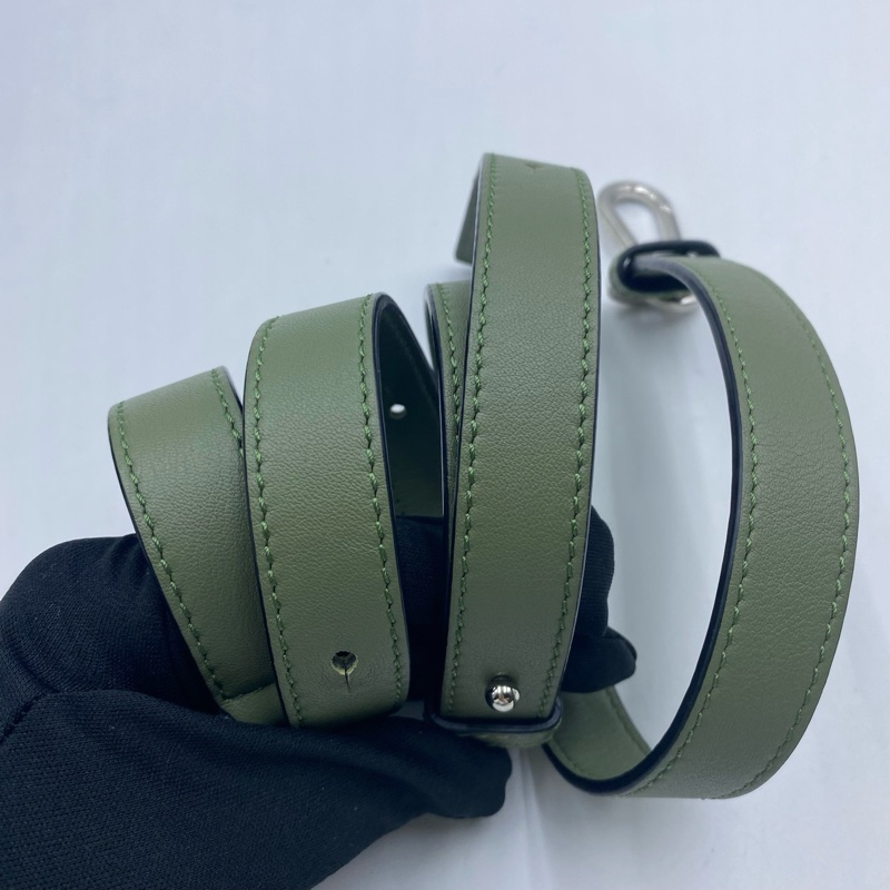 98新 羅意威/Loewe Puzzle 墨綠色小號 附件:塵袋-8