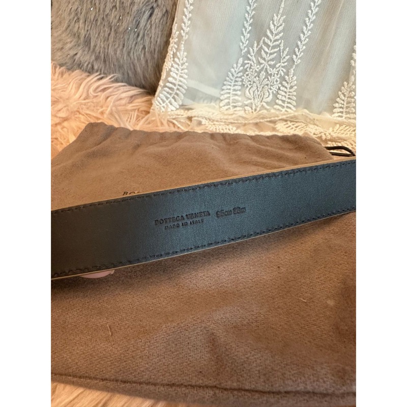 葆蝶家經典編織腰帶 皮帶 腰帶 男士 大地色系 女士 Bottega Veneta Intrecciato belt men woman-11