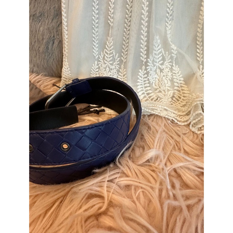 葆蝶家經典編織腰帶 皮帶 腰帶 男士 女士 Bottega Veneta Intrecciato belt men woman-2