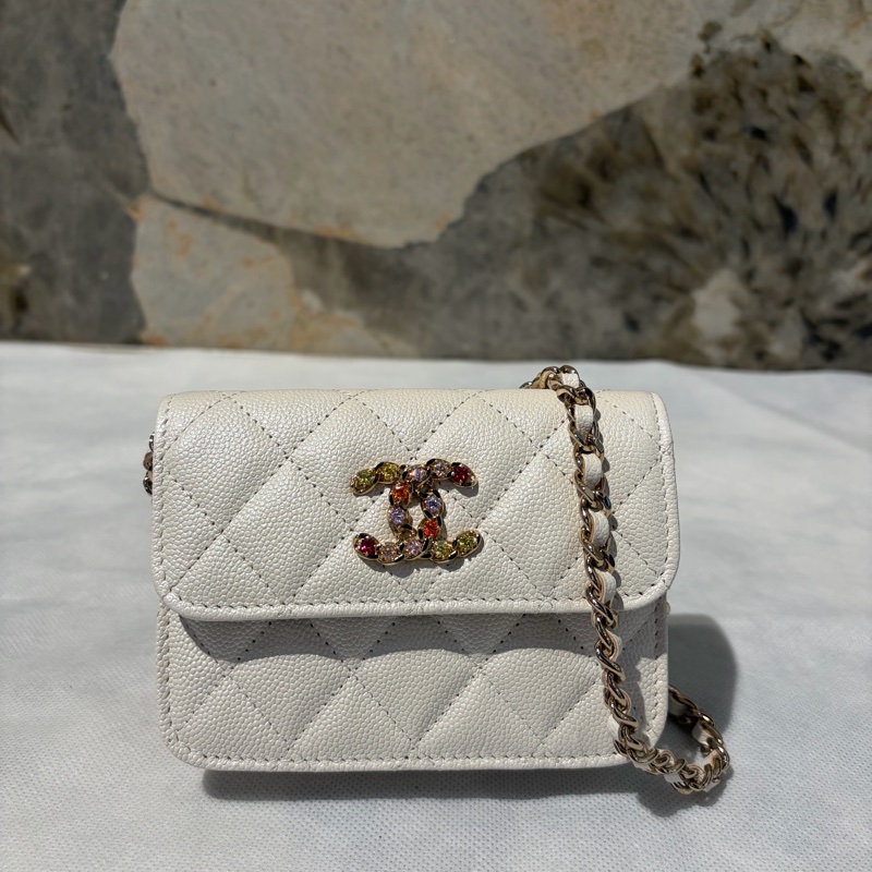 Chanel 亮彩掀蓋小側背-1