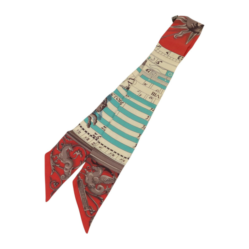 HERMES 【Hermes Fair】絲質Twilly絲巾-0