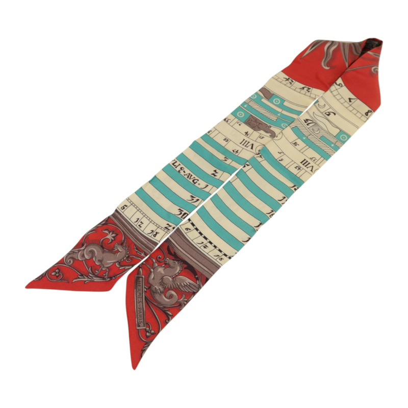 HERMES 【Hermes Fair】絲質Twilly絲巾-2