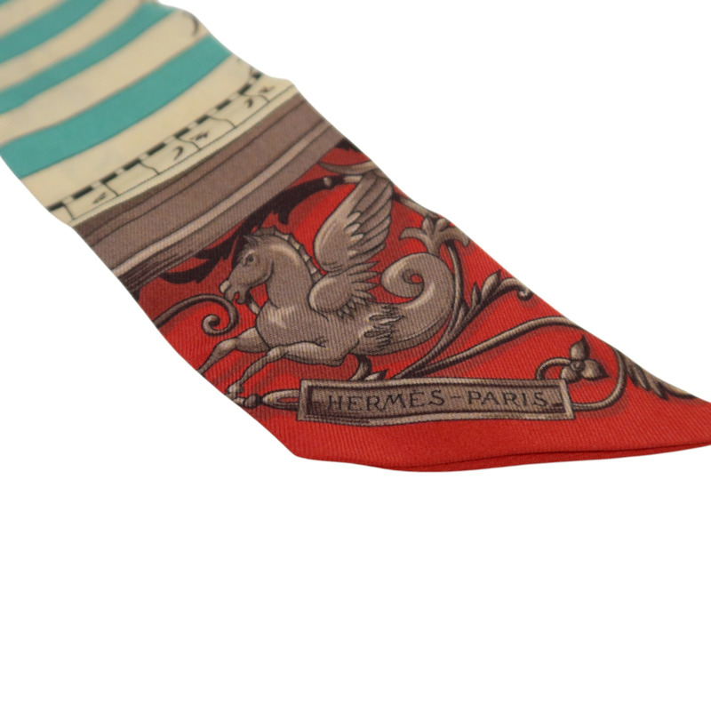HERMES 【Hermes Fair】絲質Twilly絲巾-4