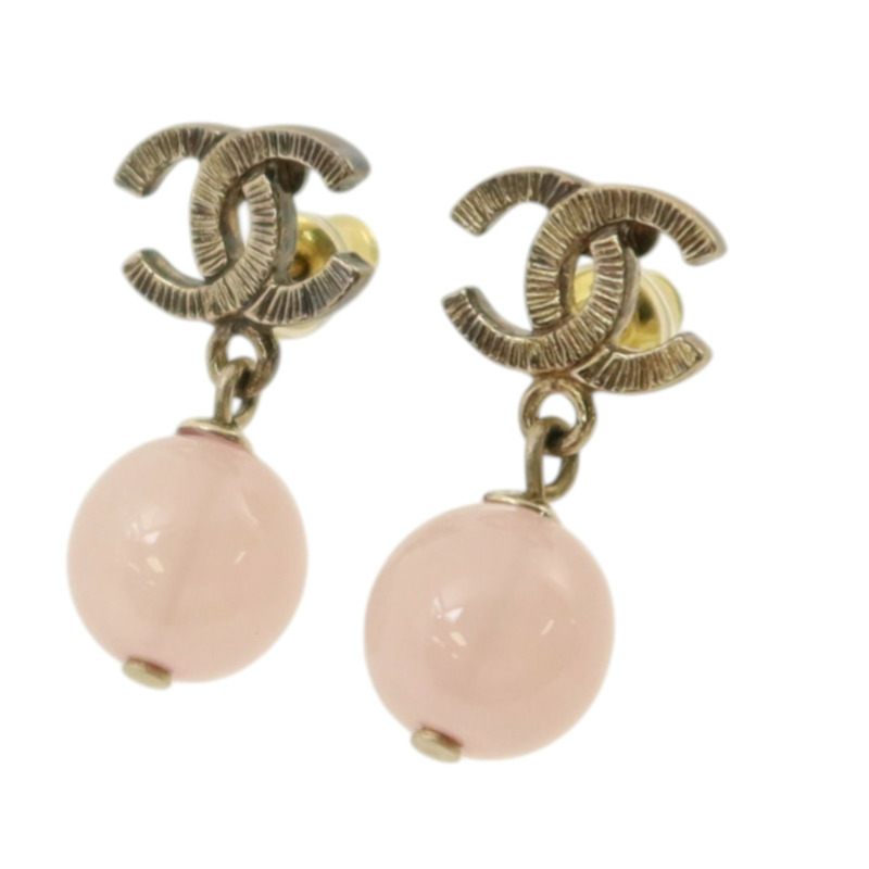 CHANEL 金屬/PVC Earrings耳環-1
