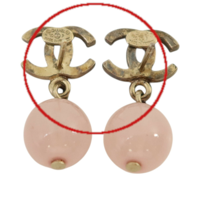 CHANEL 金屬/PVC Earrings耳環-7