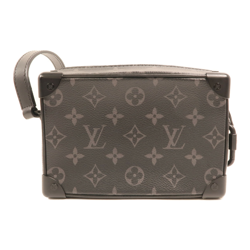 LOUIS VUITTON Monogram Eclipse Mini Soft Trunk肩背袋-1