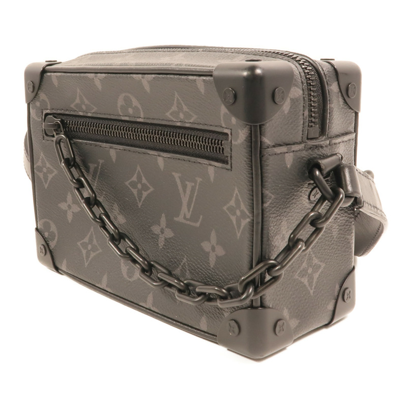 LOUIS VUITTON Monogram Eclipse Mini Soft Trunk肩背袋-2