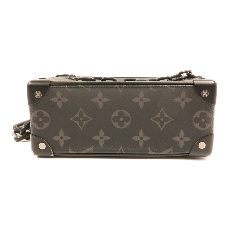 LOUIS VUITTON Monogram Eclipse Mini Soft Trunk肩背袋-3