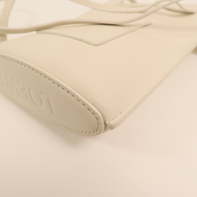 LOEWE 牛皮皮革Dice Pocket金扣肩背袋-12