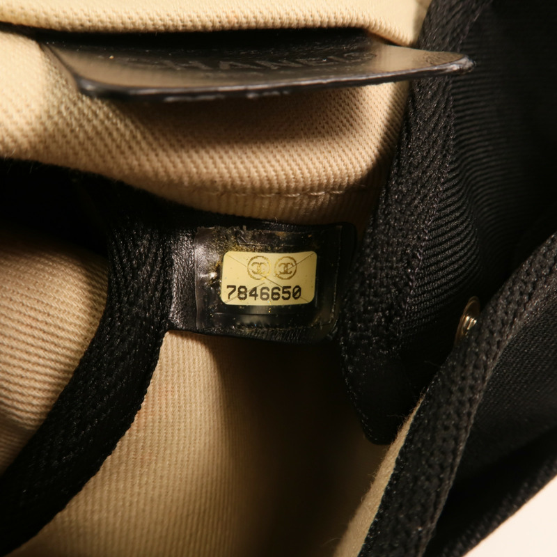 CHANEL 帆布Sports Line Shoulder Bag銀扣肩背袋-6