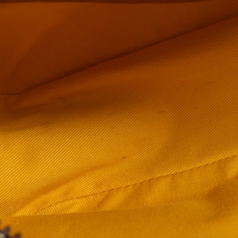 GOYARD 塗層帆布Cap Vert PM銀扣肩背袋-14