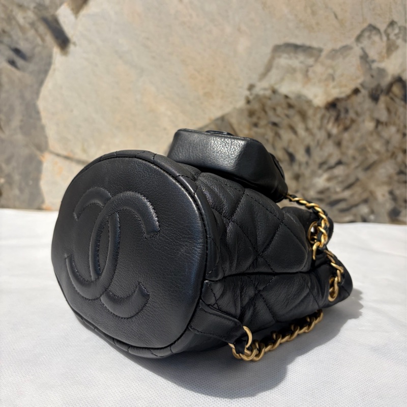 Chanel 菱格子母後背包-4