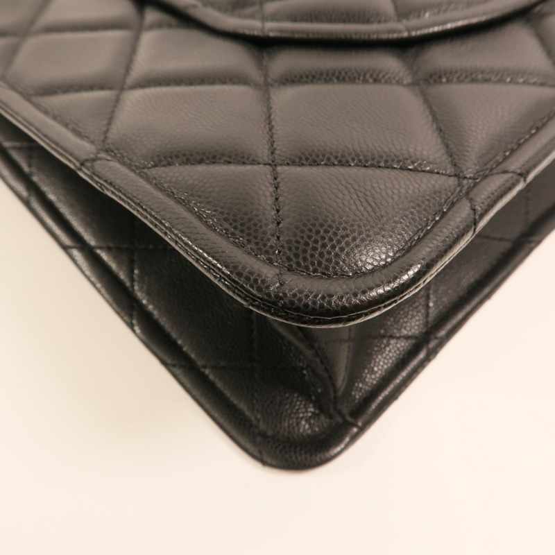 CHANEL 牛皮皮革Quilted Timeless CC Chain Tote金扣鏈帶肩背袋-14