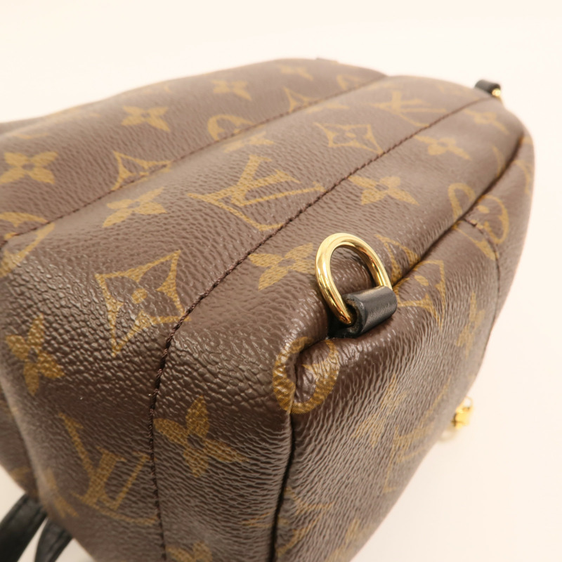 LOUIS VUITTON Monogram Palm Springs Mini金扣背包-10