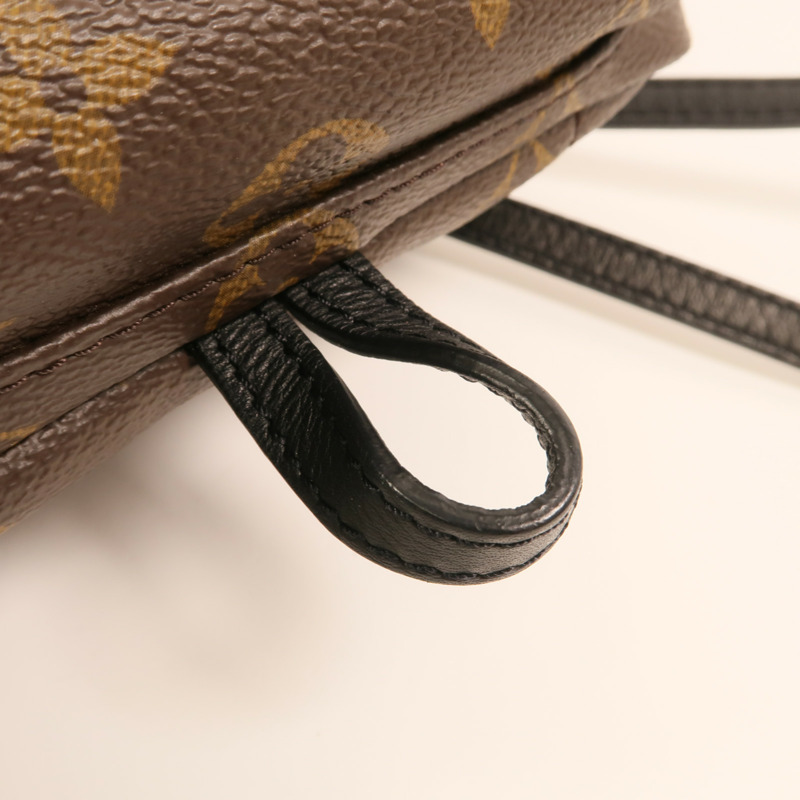 LOUIS VUITTON Monogram Palm Springs Mini金扣背包-14