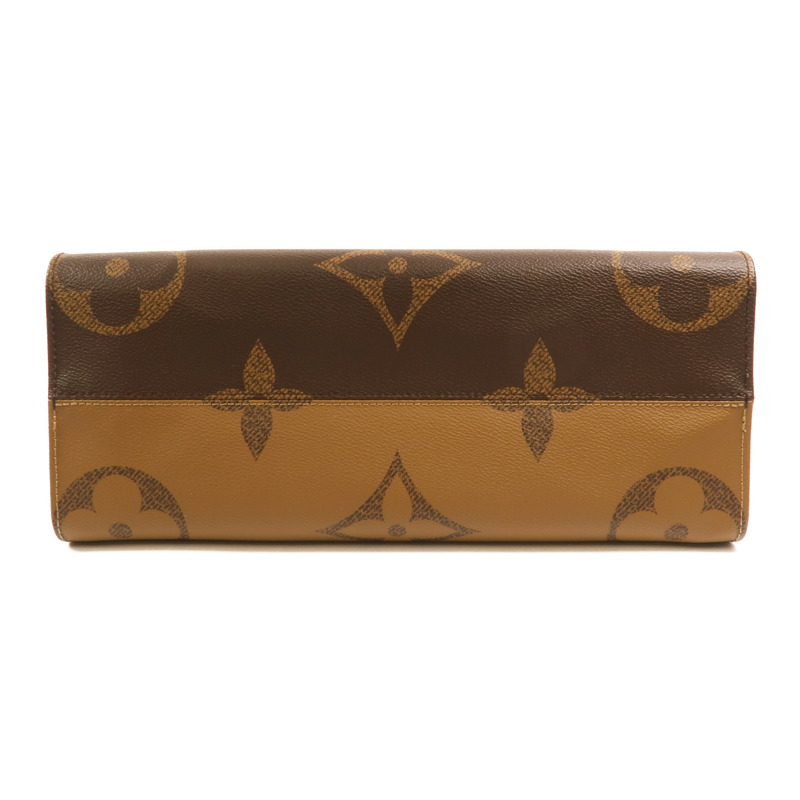 LOUIS VUITTON Monogram Giant On The Go MM金扣手挽肩背兩用袋-3