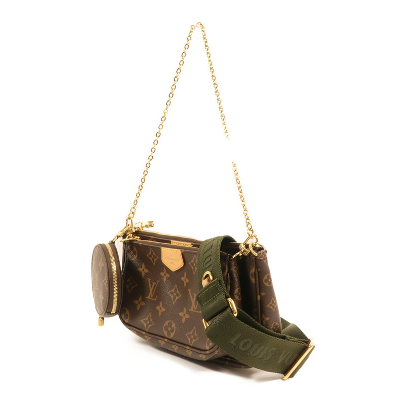 LOUIS VUITTON Monogram Multi Pochette Accessoires金扣肩背袋-2