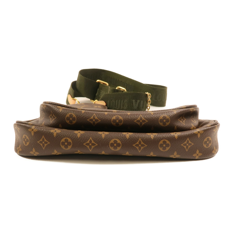 LOUIS VUITTON Monogram Multi Pochette Accessoires金扣肩背袋-3
