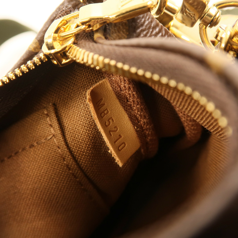 LOUIS VUITTON Monogram Multi Pochette Accessoires金扣肩背袋-7