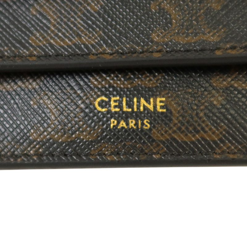 CELINE Trionphe帆布Card Case卡片套-4
