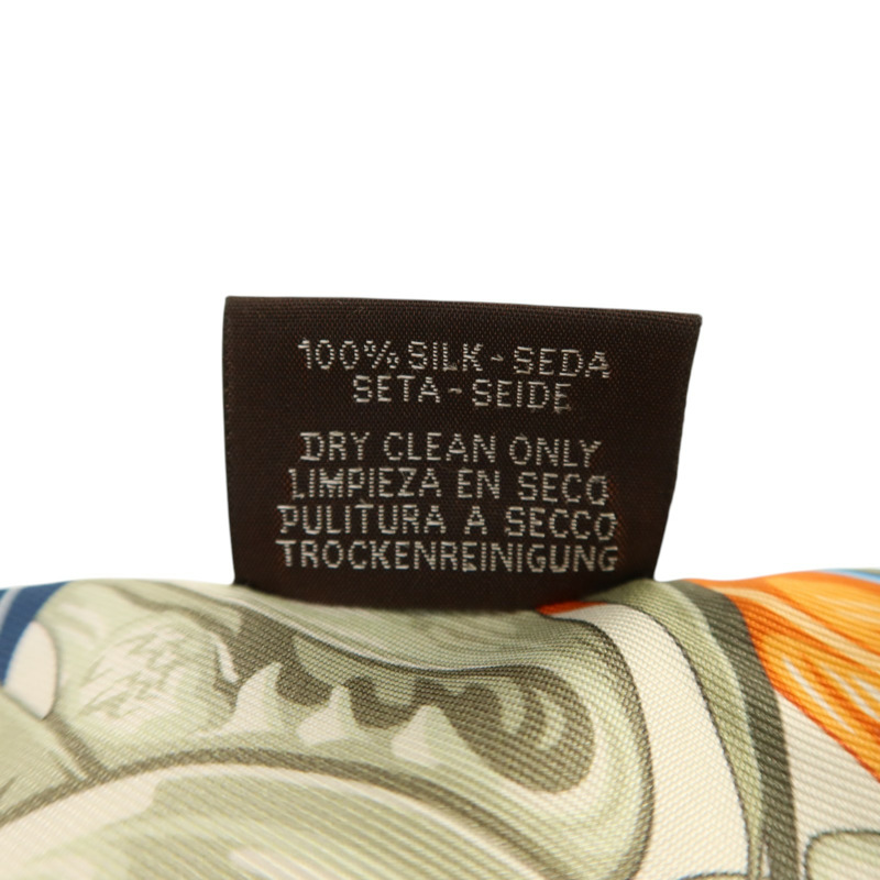 HERMES 絲質Twilly絲巾-7