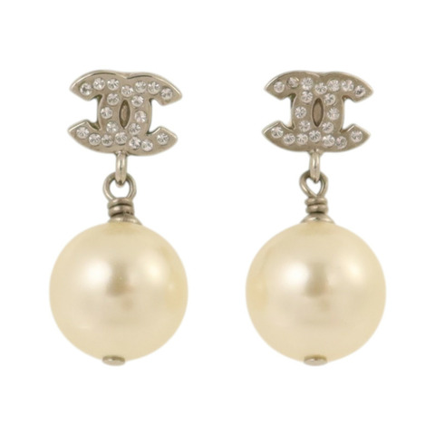 CHANEL 金屬/PVC Earrings耳環