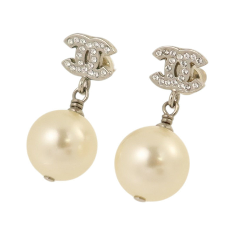 CHANEL 金屬/PVC Earrings耳環-1