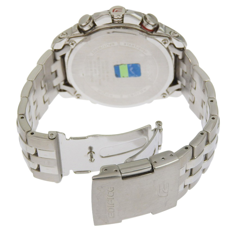 卡西歐 Edifice 多頻段 6 手錶 EQW-M710DB-7AJF 不鏽鋼銀色太陽能電波計時表 灰色錶盤 男士-4