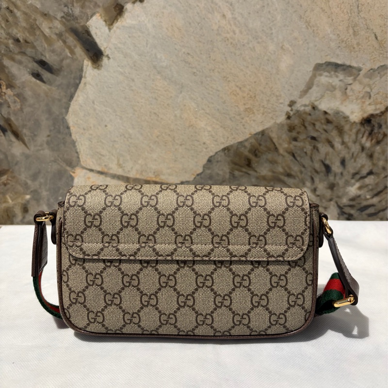 Gucci PVC信封斜背包-1
