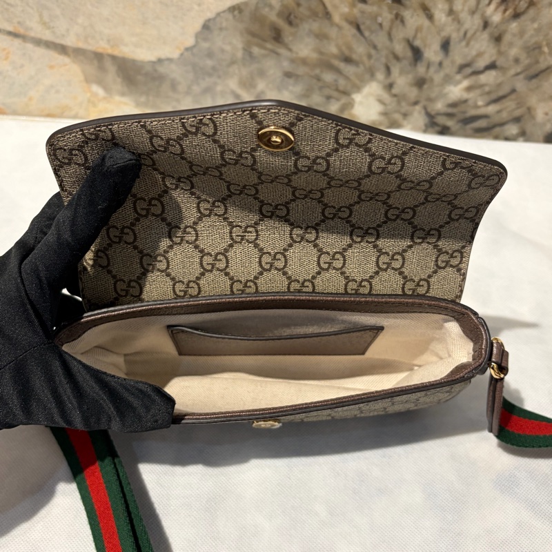 Gucci PVC信封斜背包-5
