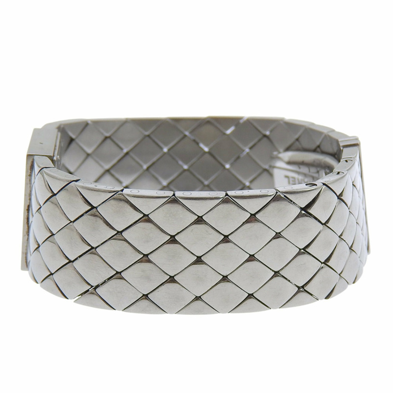 香奈兒 Matelasse H0009 不鏽鋼石英模擬腕錶，黑色錶盤，女士款-3