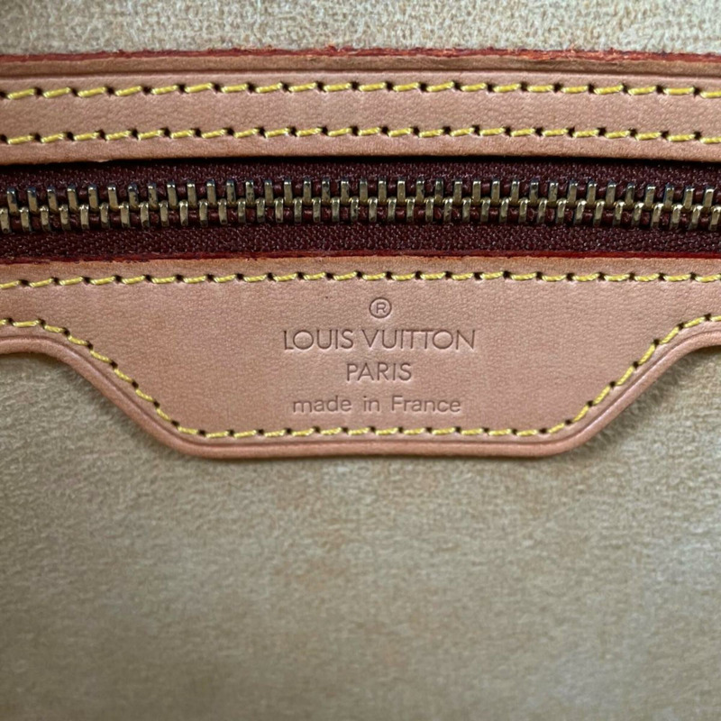 路易威登 LOUIS VUITTON 手提包 天然皮革 Babylon Monogram 帆布 M511002 棕色-7