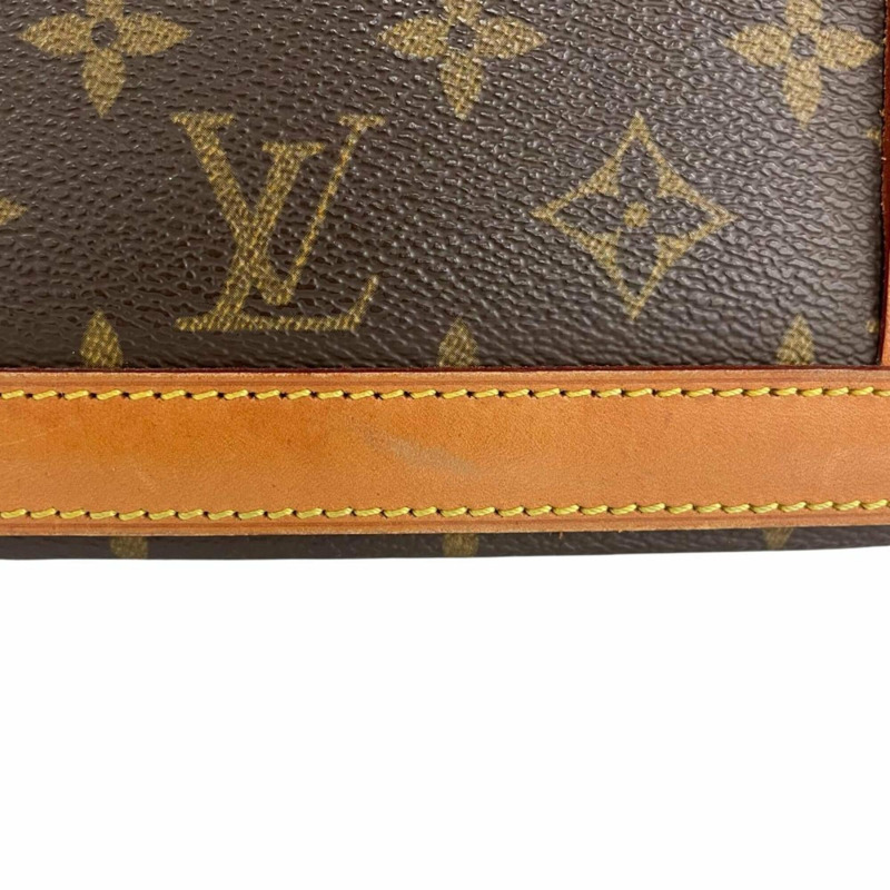 路易威登 LOUIS VUITTON 手提包 天然皮革 Babylon Monogram 帆布 M511002 棕色-17