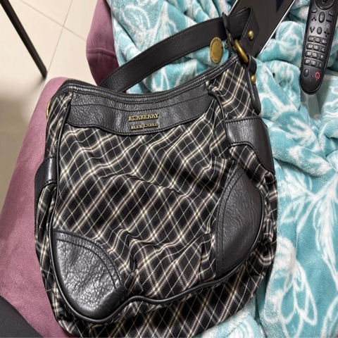 burberry 藍標 日本製 肩背包