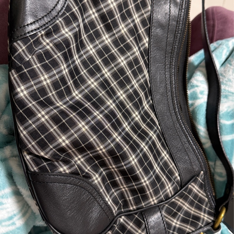 burberry 藍標 日本製 肩背包-1