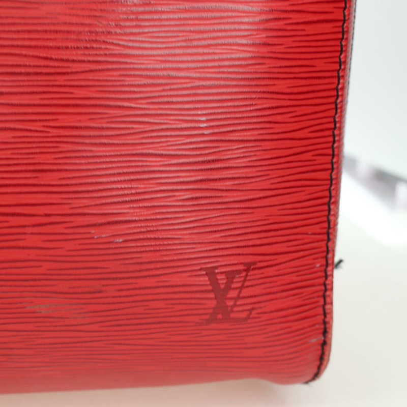 【日本直送】路易威登 Epi Keepall 50 波士頓包 復古紅 M42967 LV 正品 AMZ314A-3