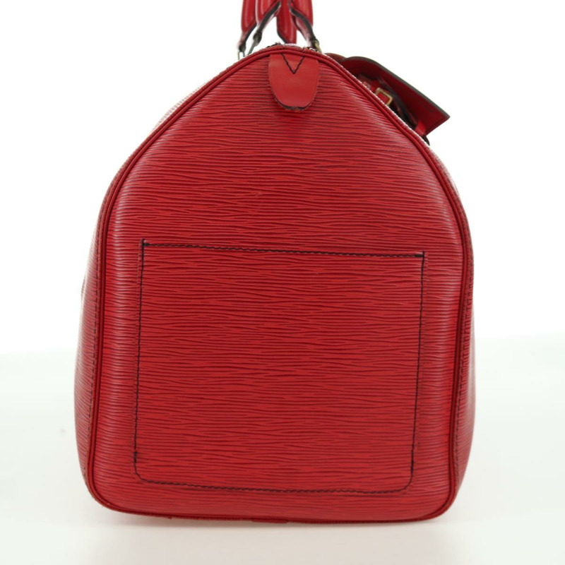 【日本直送】路易威登 Epi Keepall 50 波士頓包 復古紅 M42967 LV 正品 AMZ314A-5