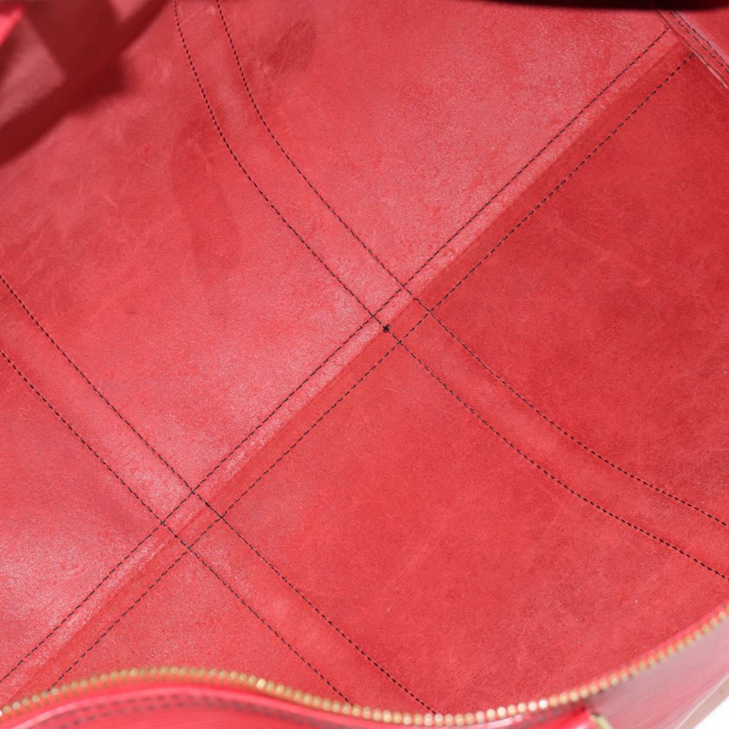 【日本直送】路易威登 Epi Keepall 50 波士頓包 復古紅 M42967 LV 正品 AMZ314A-10